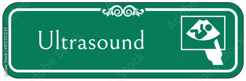 Ultrasound sign