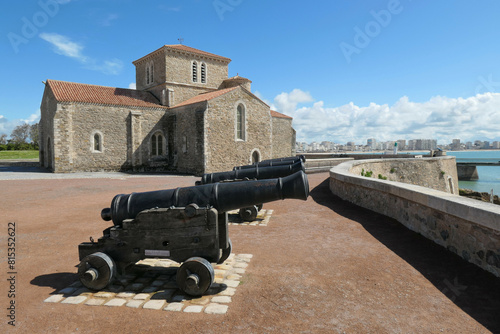 Prieuré Saint-Nicolas, La Chaume, Les Sables-d'Olonne, Vendée, 85, France