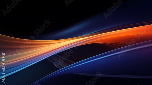 Digital technology space flowing dynamic light poster PPT background