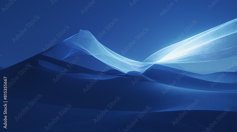 Digital technology blue and gray dark night sand dunes poster background Digital technology blue and gray dark night sand dunes poster background