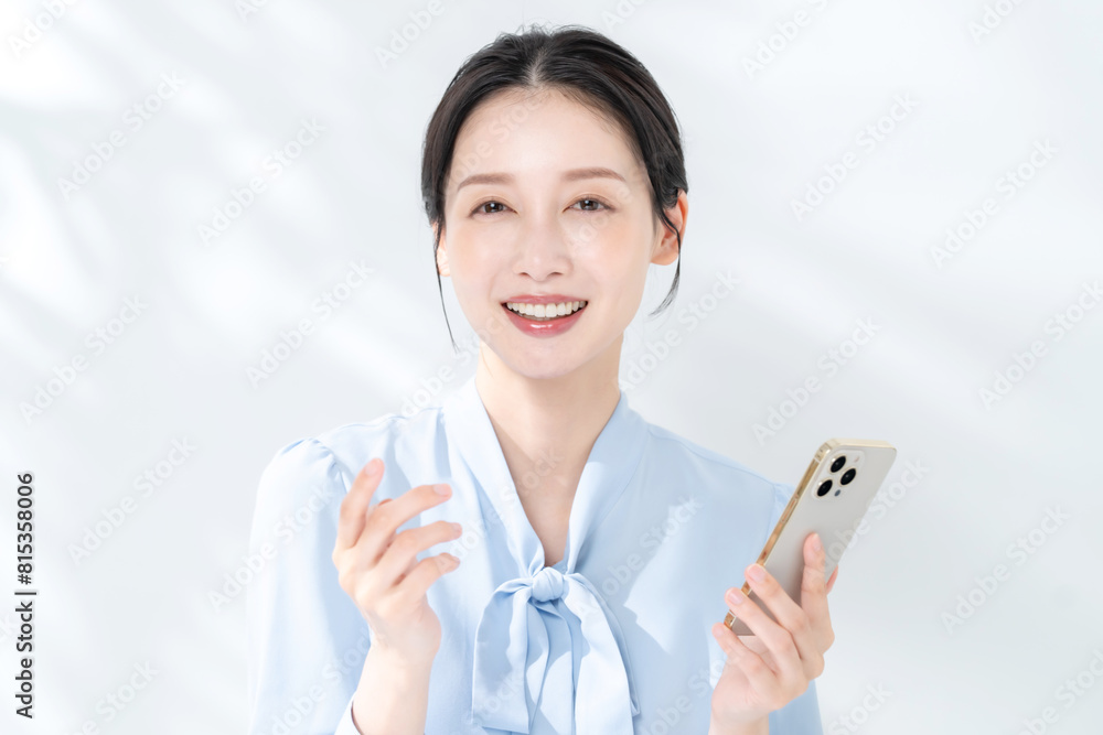 スマートフォン・女性