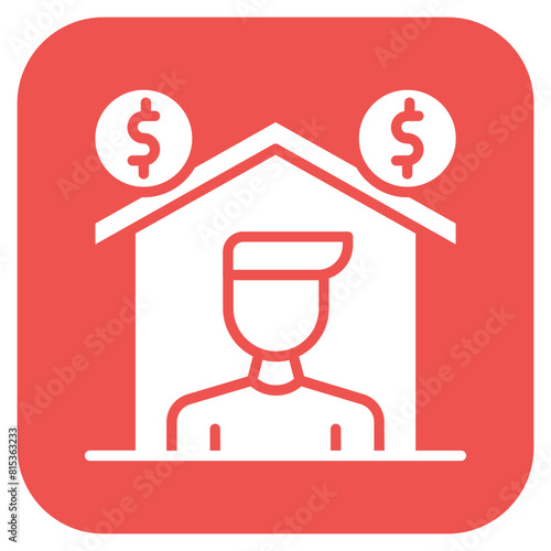 Self Employed icon vector image. Can be used for Gig Economy.