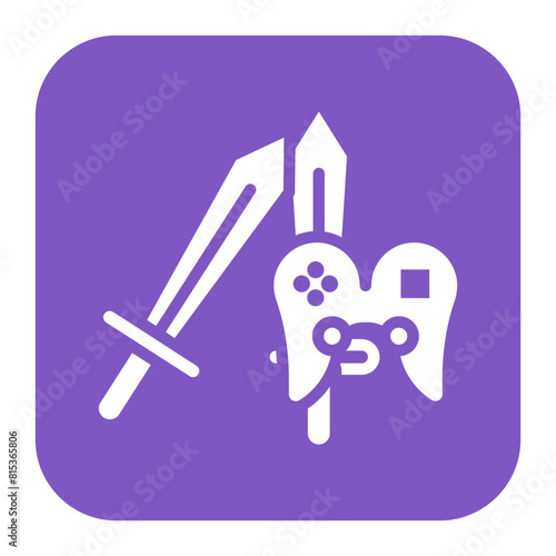 Adventure Game icon vector image. Can be used for Game Design.