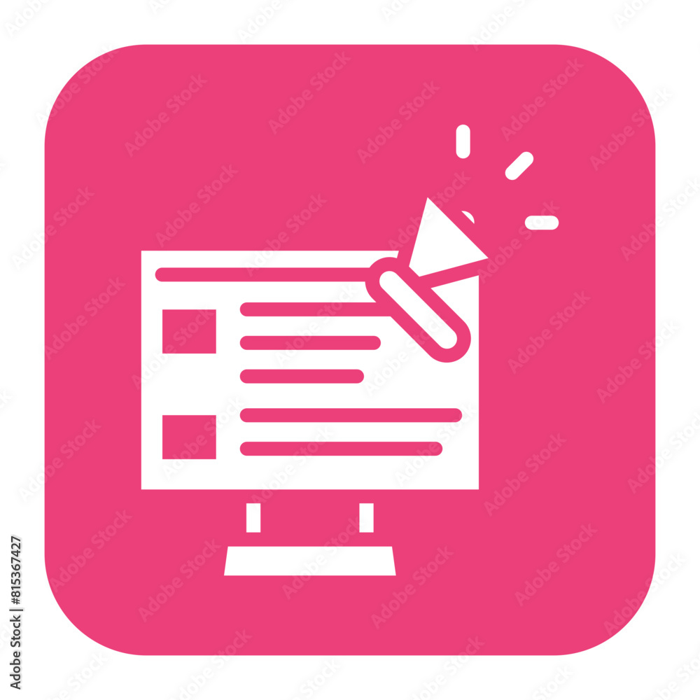 Marketing icon vector image. Can be used for Public Relations Agency. Marketing icon vector image. Can be used for Public Relations Agency.