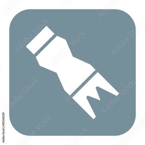 Compensator icon vector image. Can be used for Battle Royale.