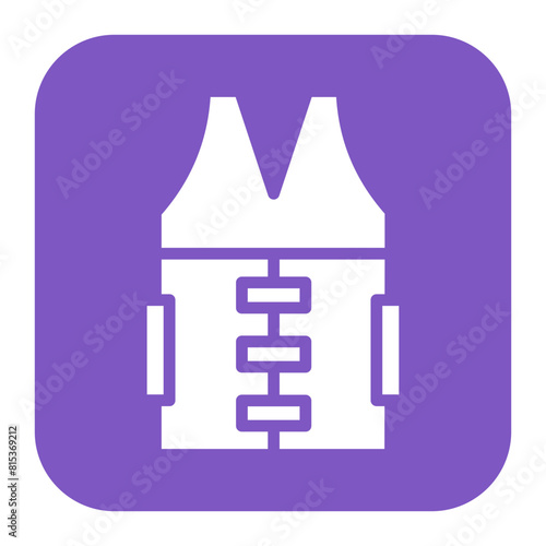 Body Armor icon vector image. Can be used for Battle Royale.