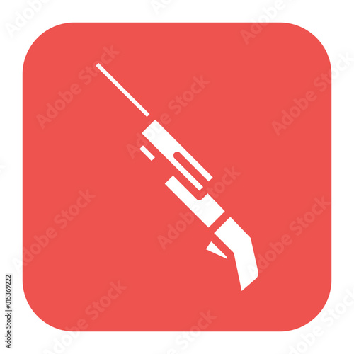 Designated Marksman Rifle icon vector image. Can be used for Battle Royale.