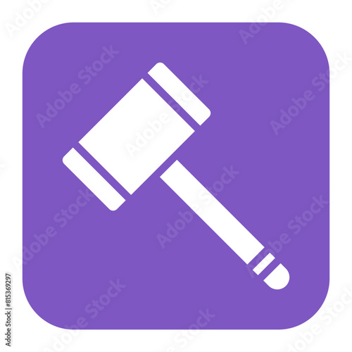 Hammer icon vector image. Can be used for Battle Royale.