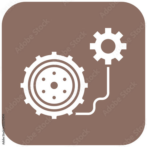 Tyres As A Service icon vector image. Can be used for Economy.