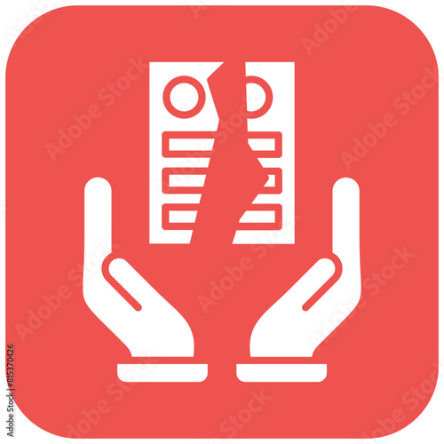 Dematerialization icon vector image. Can be used for Economy.