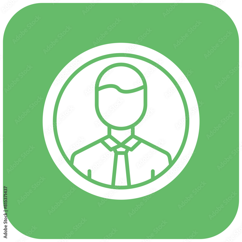 Profile icon vector image. Can be used for Project Management. Profile icon vector image. Can be used for Project Management.