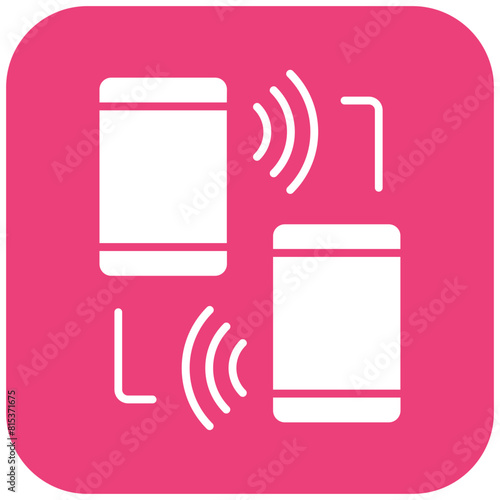 Obile Connection icon vector image. Can be used for Web Hosting.
