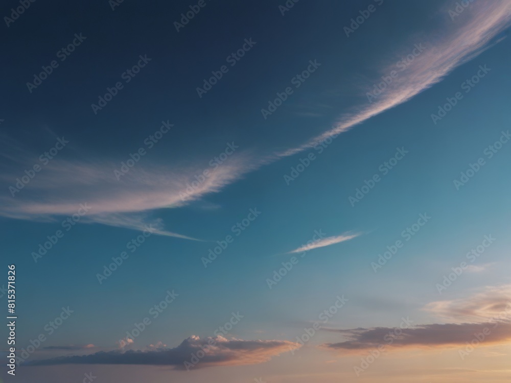 Natural scene of blue sky gradient color Natural scene of blue sky gradient color