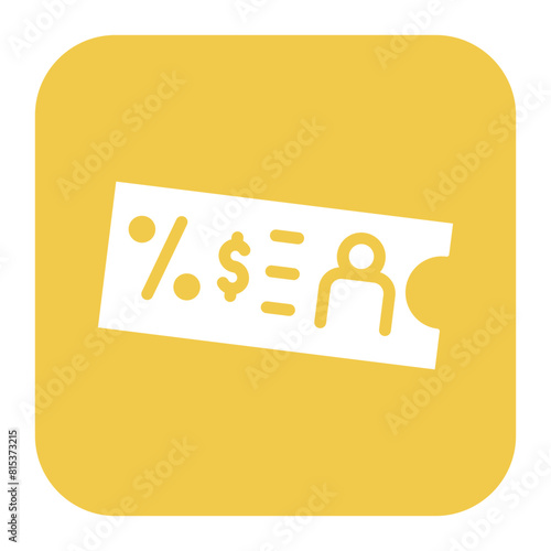 Child Ticket icon vector image. Can be used for Museum.