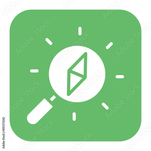 Discover icon vector image. Can be used for Museum.