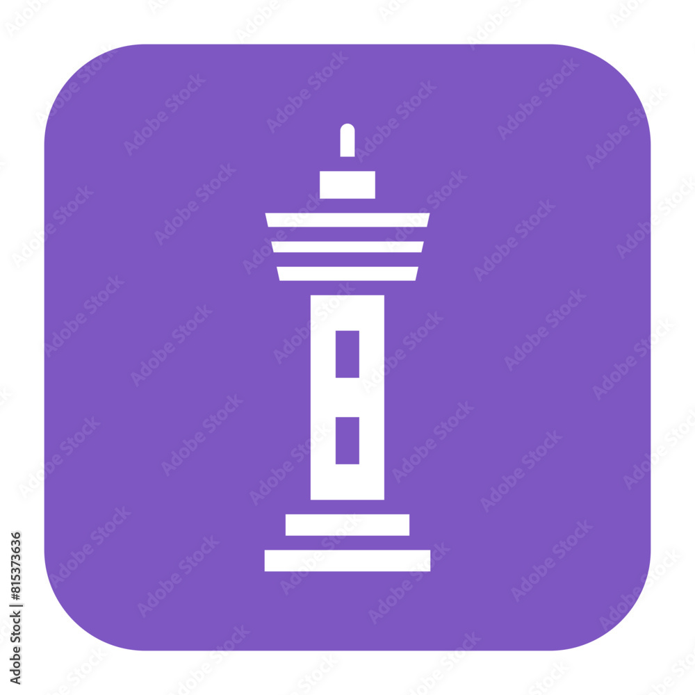 Control Tower icon vector image. Can be used for Airline. Control Tower icon vector image. Can be used for Airline.