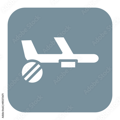 Delayed Flight icon vector image. Can be used for Airline.