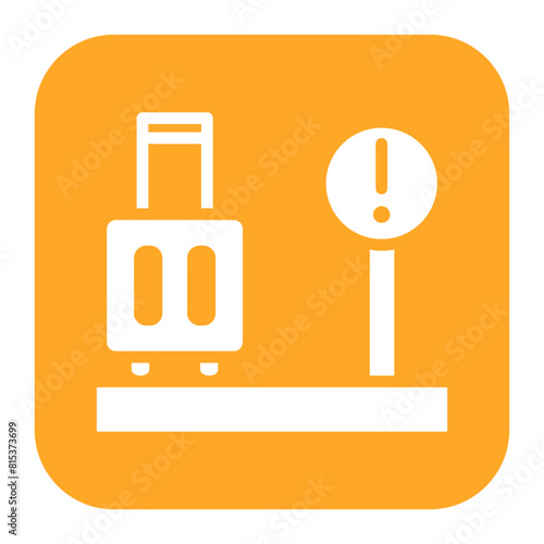 Etd icon vector image. Can be used for Airline.