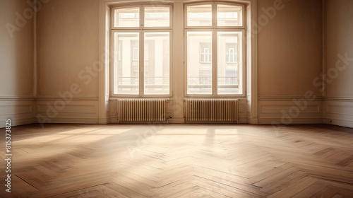 Wallpaper Mural A simple room with a window and a potted plant Torontodigital.ca