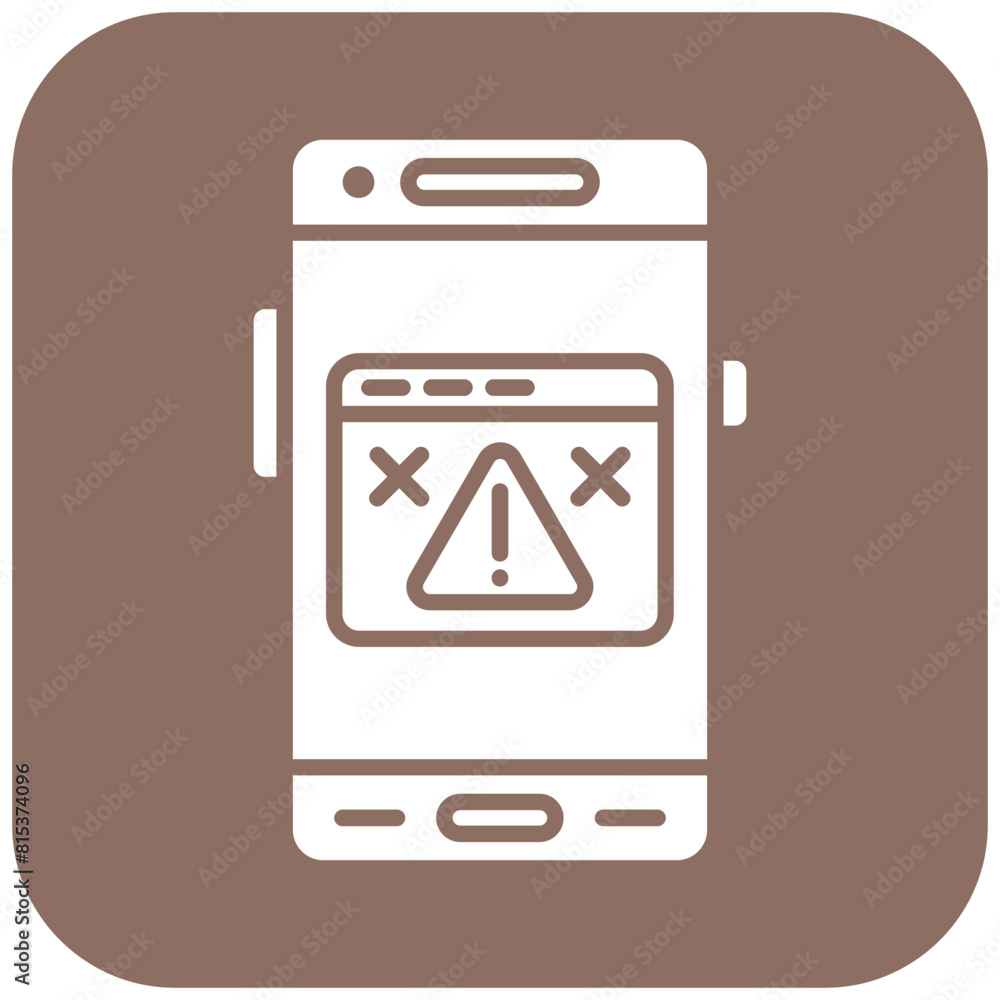 Critical Error icon vector image. Can be used for Mobile App Development. Critical Error icon vector image. Can be used for Mobile App Development.
