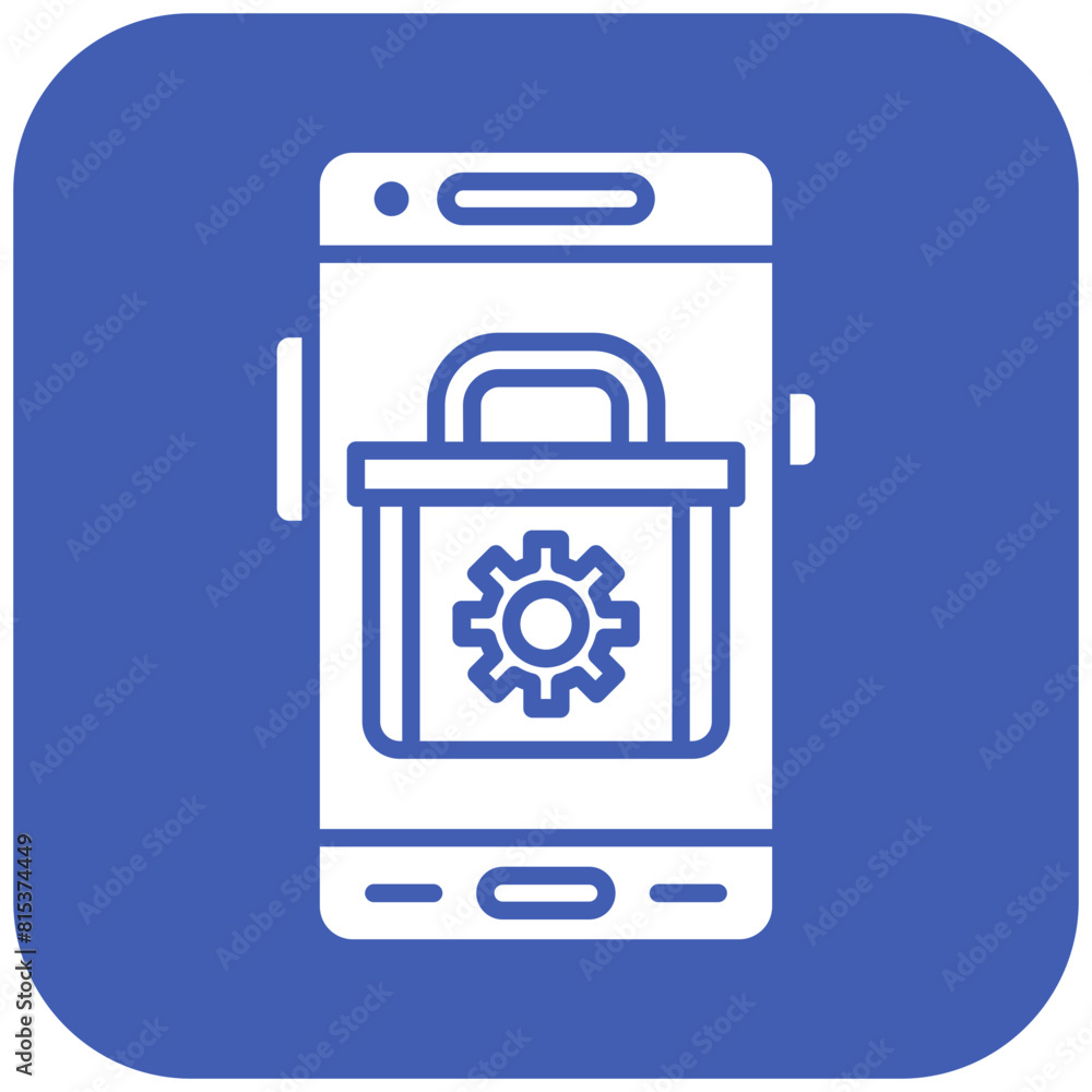 Toolkit icon vector image. Can be used for Mobile App Development. Toolkit icon vector image. Can be used for Mobile App Development.