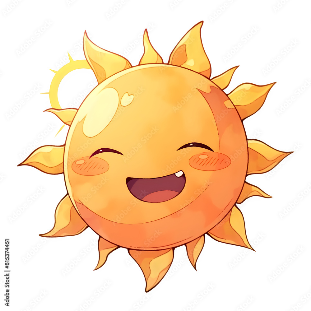 cartoon sun with a smile cartoon sun with a smile