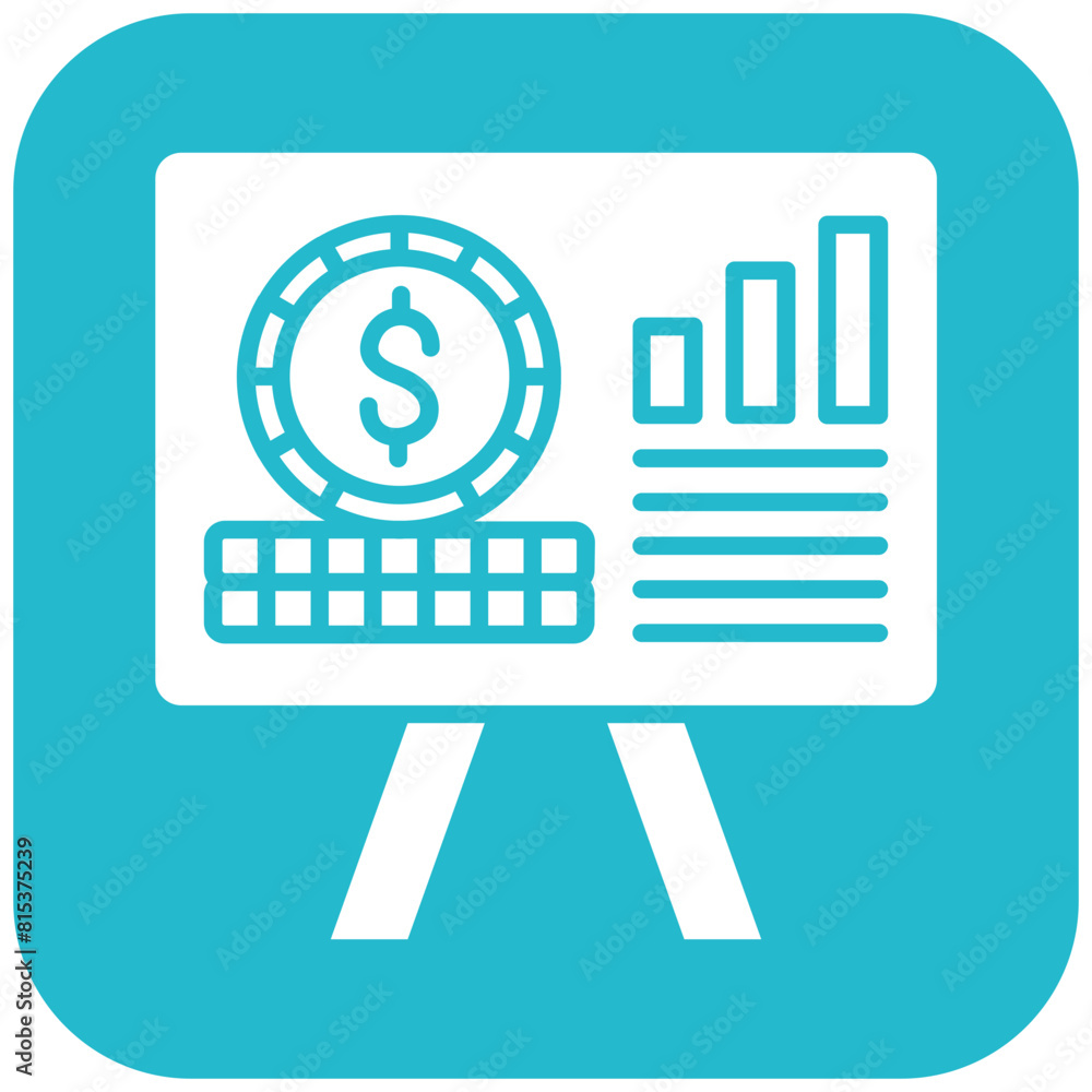 Reveneus Chart icon vector image. Can be used for Startup. Reveneus Chart icon vector image. Can be used for Startup.