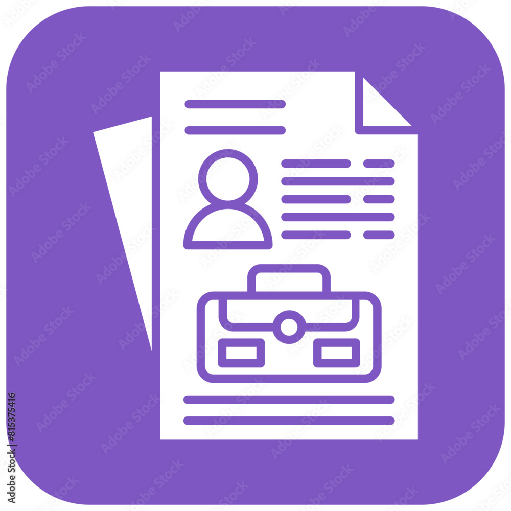 Portfolio icon vector image. Can be used for Startup. Portfolio icon vector image. Can be used for Startup.