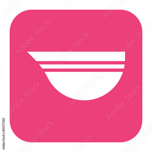 Evaporating Dish icon vector image. Can be used for Science.