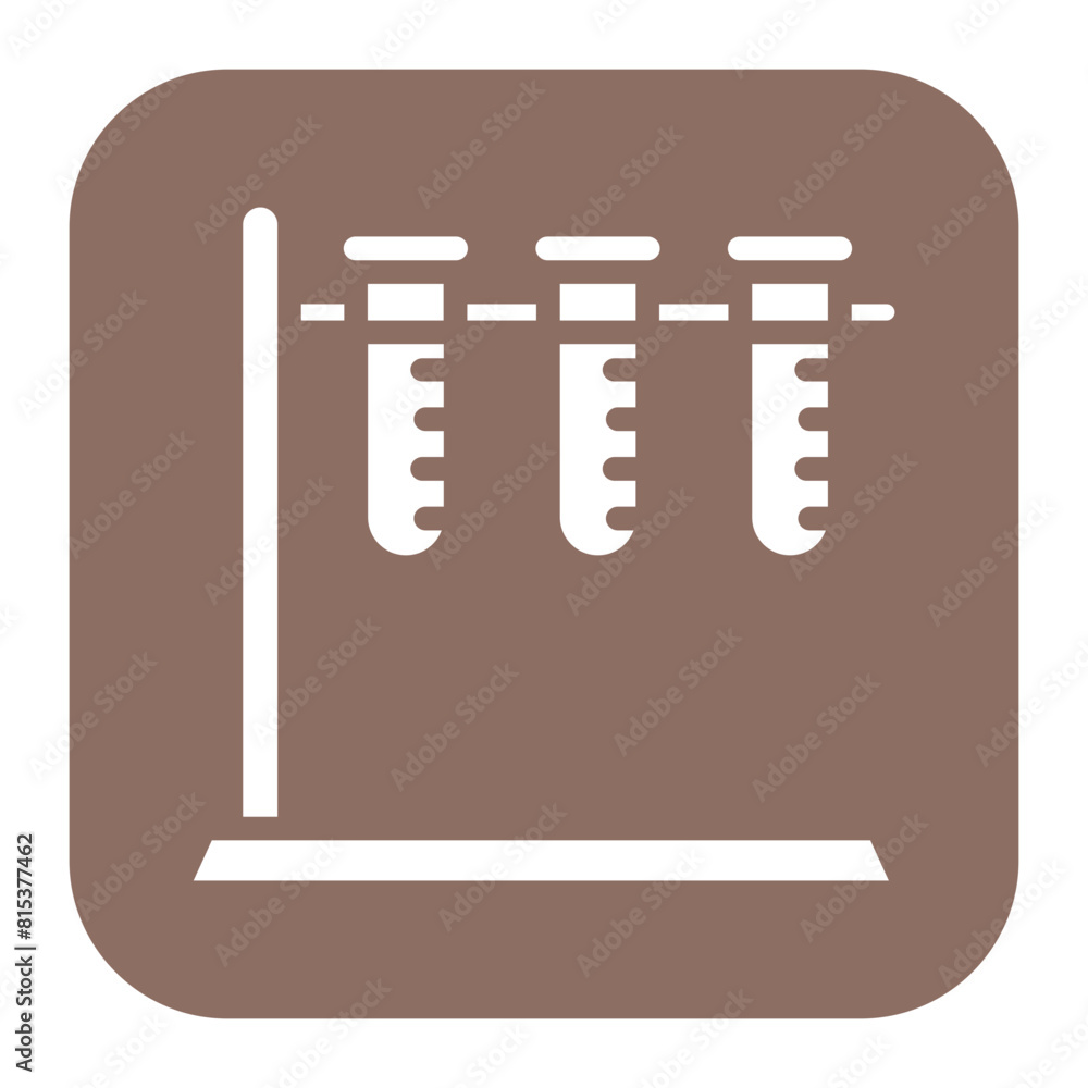 Test Tube Rack icon vector image. Can be used for Science. Test Tube Rack icon vector image. Can be used for Science.