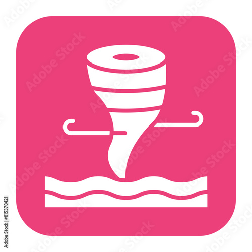 Cyclone icon vector image. Can be used for Natural Disaster.