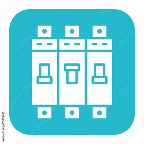 Circuit Breaker icon vector image. Can be used for Electric Circuits.