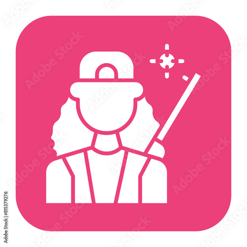 Hunter icon vector image. Can be used for Women. photo