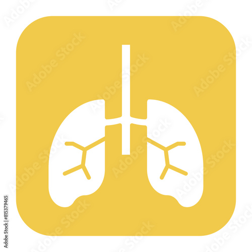 Alveoli icon vector image. Can be used for Human Anatomy.