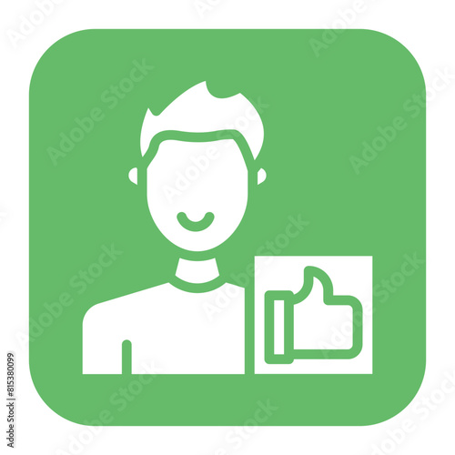 Self Worth icon vector image. Can be used for Personality Traits.