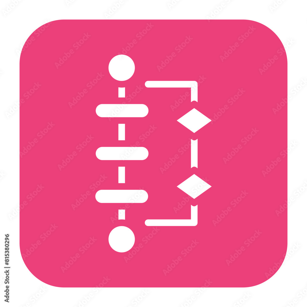 Process Mapping icon vector image. Can be used for Quality Assurance. Process Mapping icon vector image. Can be used for Quality Assurance.