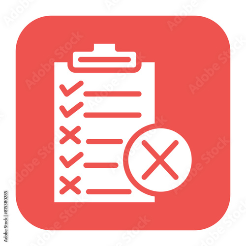Non-Conformance icon vector image. Can be used for Quality Assurance.