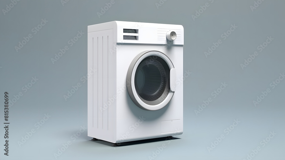 Clothes Dryer Icon Laundry 3d