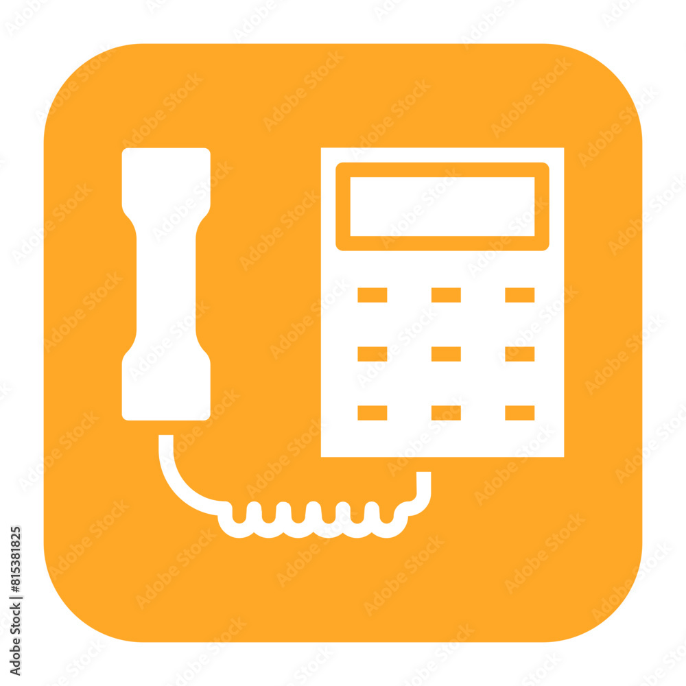 Phone icon vector image. Can be used for Contact Us.