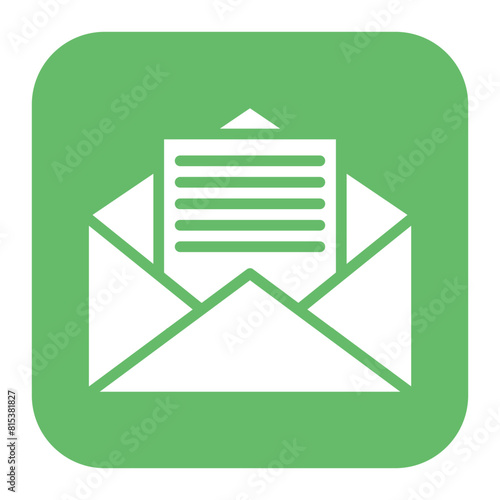 Email icon vector image. Can be used for Contact Us.