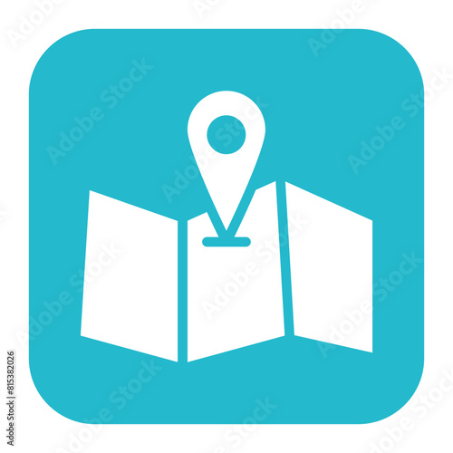 Find Us icon vector image. Can be used for Contact Us.