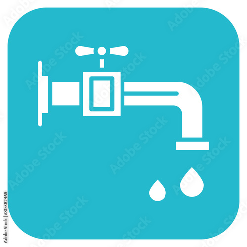 Water Droplet icon vector image. Can be used for Earth Day.