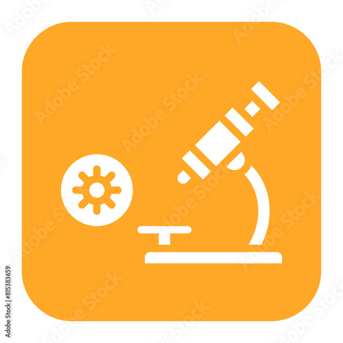 Pathogen Microscope icon vector image. Can be used for Infectious Diseases.