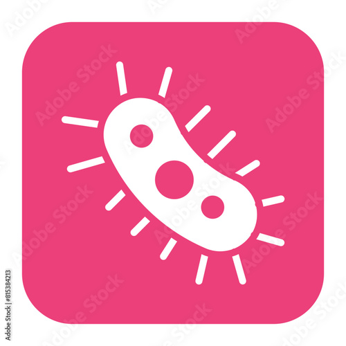 Microorganism icon vector image. Can be used for Lab.