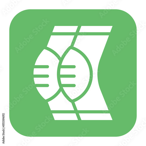 Kneepad icon vector image. Can be used for Rugby.