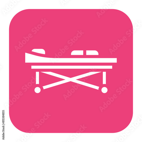 Stretcher icon vector image. Can be used for Rugby.