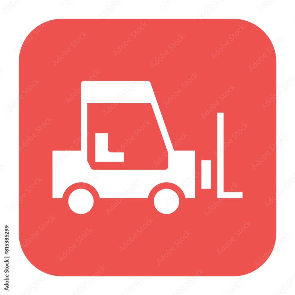 Forklift icon vector image. Can be used for Warehouse. Forklift icon vector image. Can be used for Warehouse.