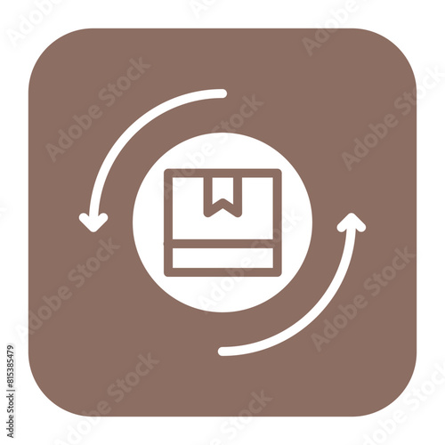 Reshipping icon vector image. Can be used for Warehouse.