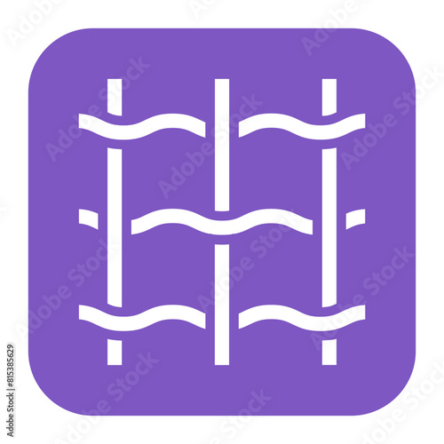 Durable Fabric icon vector image. Can be used for Fabric Features.
