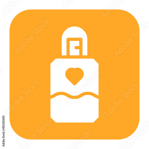 Favric Fragrance icon vector image. Can be used for Fabric Features.